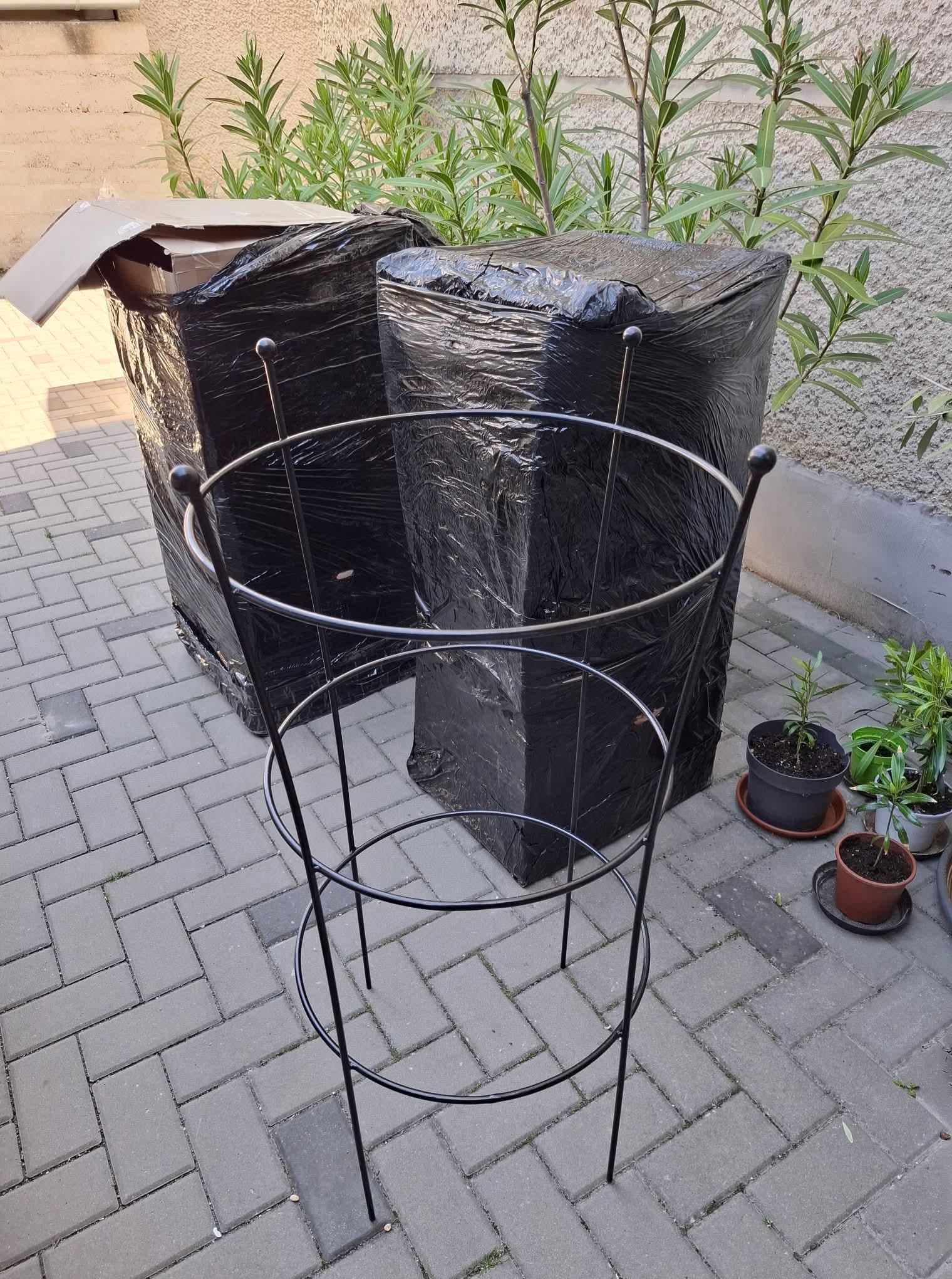 Výroba kovových opôr pre hortenzie a pivónie – fotografia 17